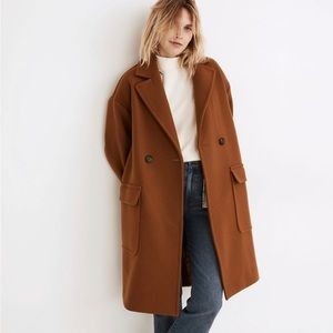 Madewell Averdon Coat in Insuluxe Fabric XS